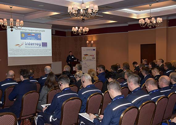 Trwa konferencja -"Poprawa bezpieczestwa w ruchu drogowym na przygranicznych szlakach komunikacyjnych Pomorza Zachodniego i Meklemburgii- Pomorza Przedniego" Interreg VA