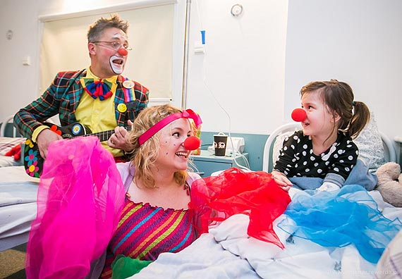 Fundacja „Dr Clown” w Malborku! Bdzie „leczy miechem” chore dzieci w szpitalu