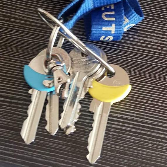 Znaleziono klucze przy ulicy Witosa