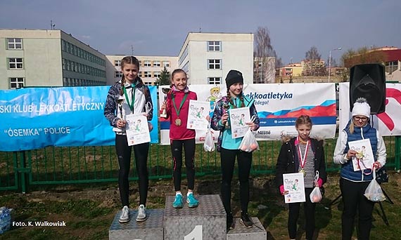 III medale zawodniczek MKL „Maraton” na Mistrzostwach Wojewdztwa Zachodniopomorskiego w Biegach Przeajowych