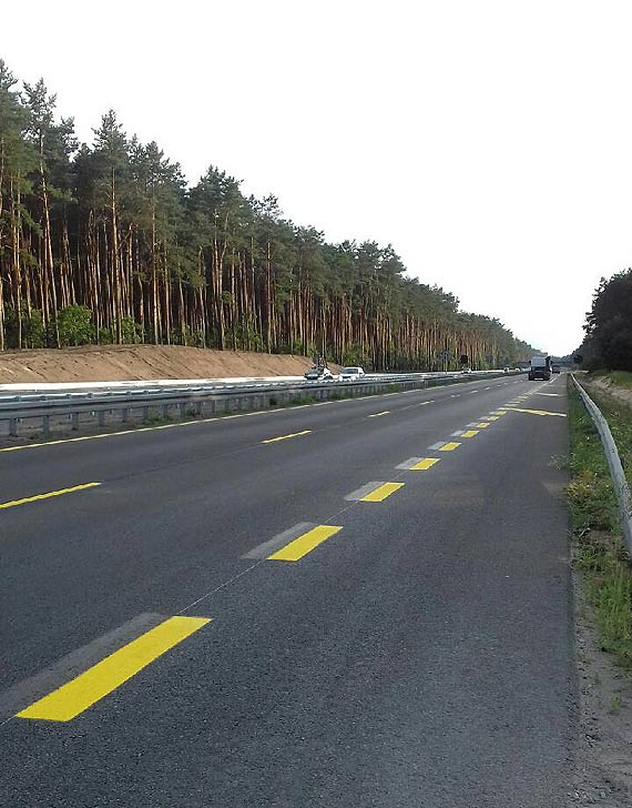 atwiej nad morze – dwie jezdnie na przebudowywanym odcinku autostrady A6 Szczecin Dbie-Rznica