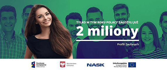 Tylko w tym roku Polacy zaoyli 2 miliony profili zaufanych!