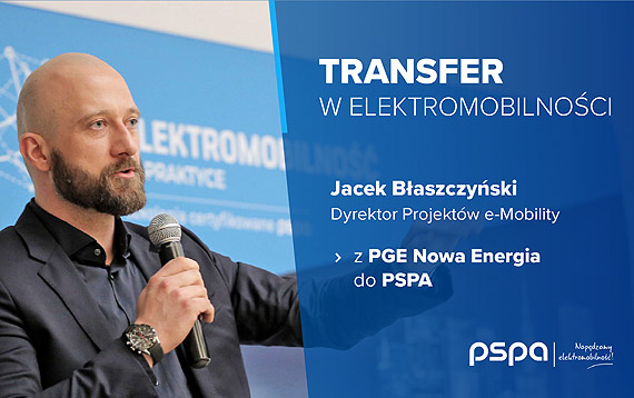 Transfer w elektromobilnoci - z PGE Nowa Energia do PSPA