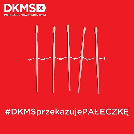 Fundacja DKMS przekazaa 110 000 paeczek do diagnostyki koronawirusa! #DKMSprzekazujePaeczk